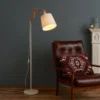 Caleb Floor Lamp - White