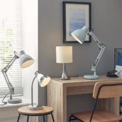 Lucas Angled Desk Lamp - Duck Egg -Home Lighting 12816487 1704833205674486