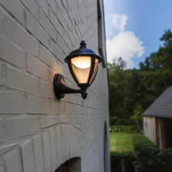 Lutec Unite LED Outdoor Wall Lantern - Black 6 Lutec Unite LED Outdoor Wall Lantern - Black -Home Lighting 12819192 6794952682894258