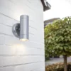 Lutec Rado Up & Down Outdoor Wall Light - Stainless Steel