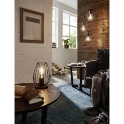 Eglo Newtown Table Lamp - Black -Home Lighting 12828082 2284832953057101