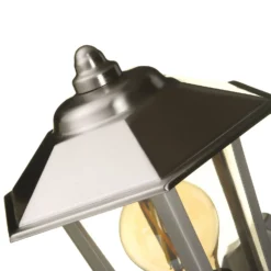 Lutec Grosvenor Stainless Steel Outdoor Wall Lantern -Home Lighting 12840505 5094952656721964
