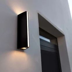 Lutec Leo LED Up & Down Outdoor Wall Light - Anthracite 6 Lutec Leo LED Up & Down Outdoor Wall Light - Anthracite -Home Lighting 12840627 1824952656643943