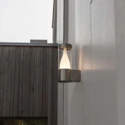 Lutec Virgo LED Stainless Steel Outdoor Wall Light -Home Lighting 12840630 2004952643169095
