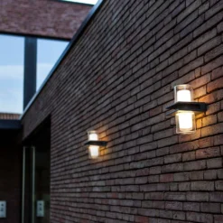 Lutec Tango LED Up & Down Outdoor Wall Light - Anthracite -Home Lighting 12840635 1344952683058919