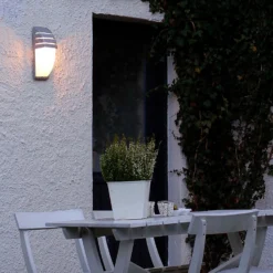 Lutec City Outdoor Bulkhead Wall Light - Anthracite 6 Lutec City Outdoor Bulkhead Wall Light - Anthracite -Home Lighting 12840643 1054952694850872