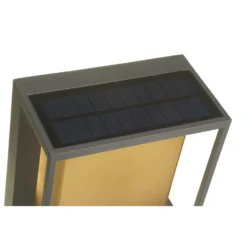 Lutec Curtis Solar LED Outdoor Wall Light With PIR Motion Sensor -Home Lighting 12840750 1444833192272463