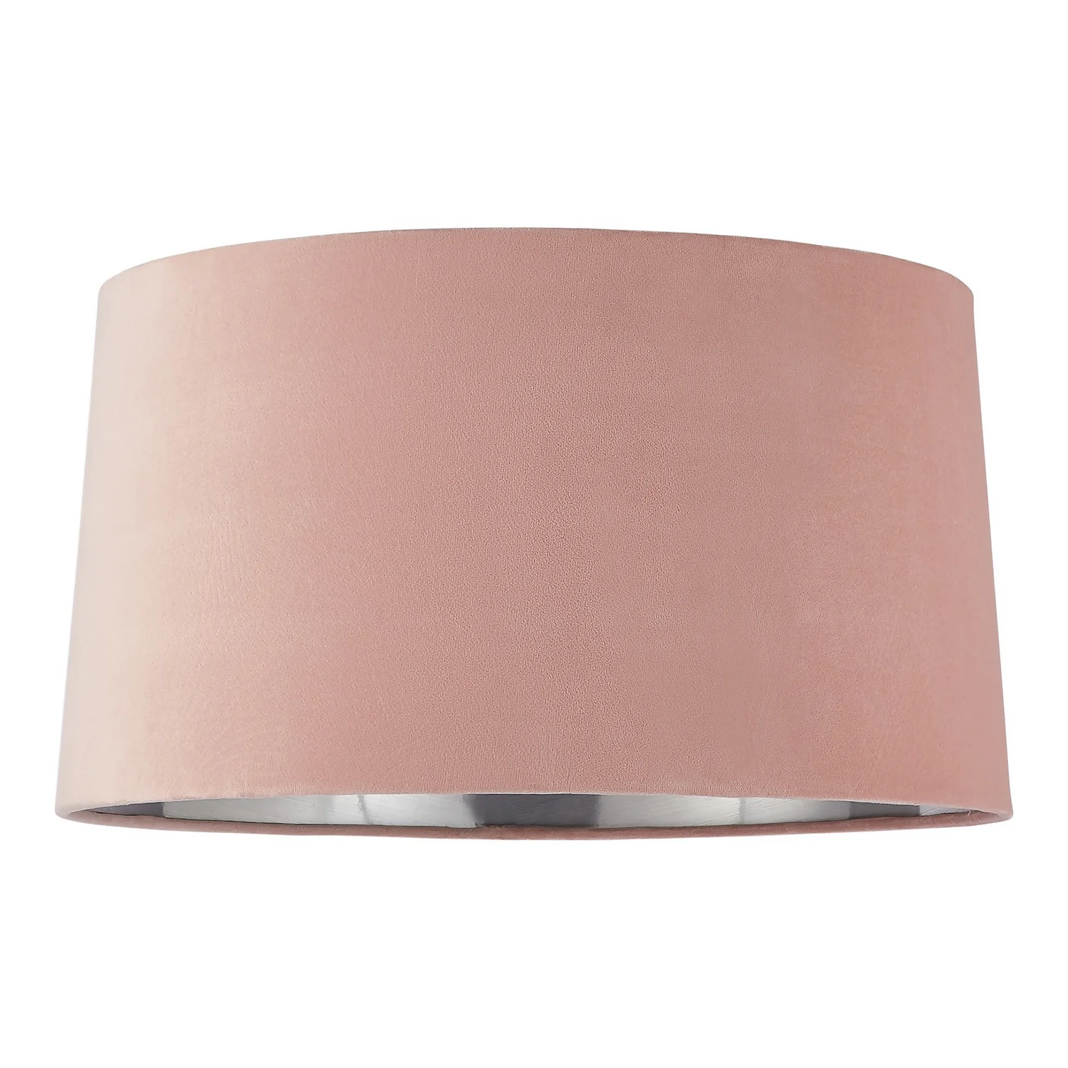 House Beautiful Samet Velvet Drum Shade - Pink - 45cm 1 House Beautiful Samet Velvet Drum Shade - Pink - 45cm