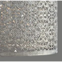 Vanessa Easy Fit Lamp Shade - Chrome -Home Lighting 12886908 1514975483813764