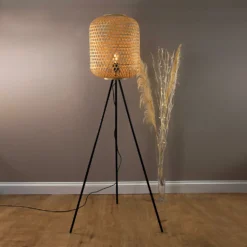 Reid Bamboo Floor Lamp -Home Lighting 12891604 1184920555983910