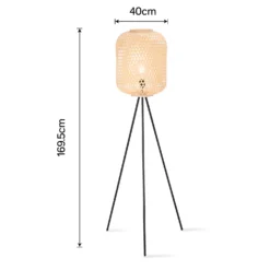 Reid Bamboo Floor Lamp -Home Lighting 12891604 6124860401921586