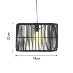Benji Rattan Easy Fit Shade -Home Lighting 12891610 1644860401534457
