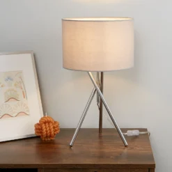 Bella Tripod Table Lamp - Grey