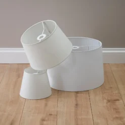 Clyde Natural Taper Shade - 20cm -Home Lighting 13139362 1744920559330422