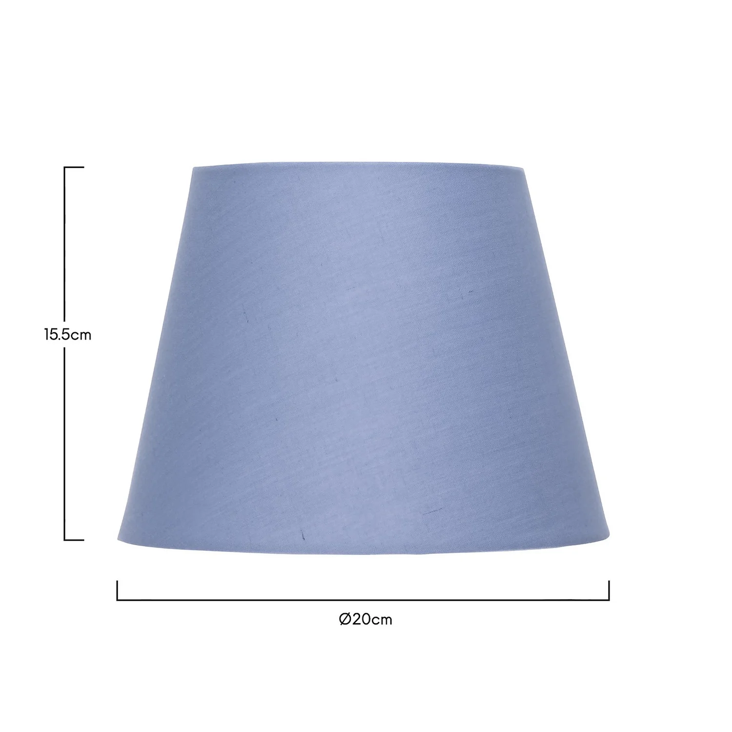 Clyde Blue Taper Shade - 20cm 5 Clyde Blue Taper Shade - 20cm - Image 5