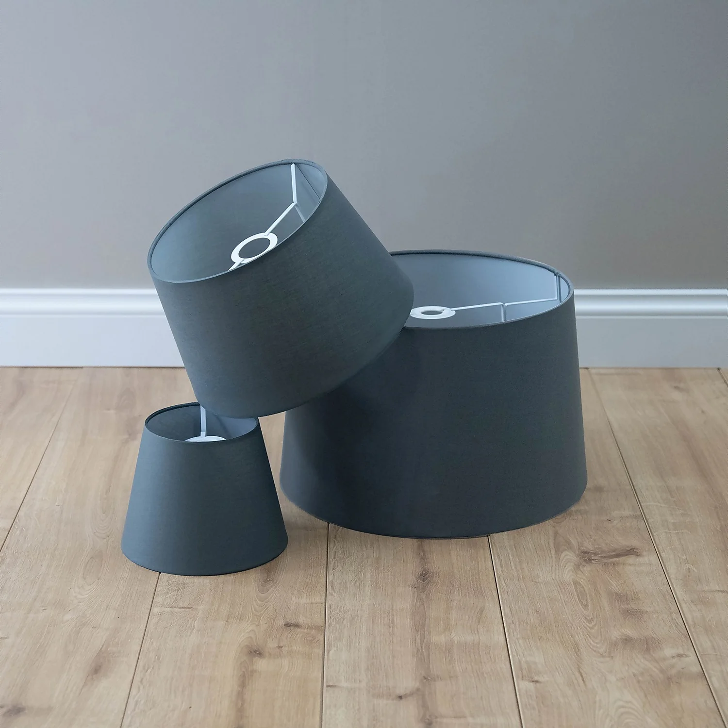 Clyde Charcoal Taper Shade - 20cm 6 Clyde Charcoal Taper Shade - 20cm - Image 6