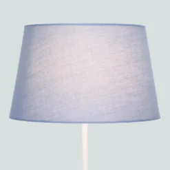 Clyde Blue Taper Shade - 30cm -Home Lighting 13139373 1054900552256058