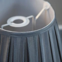 Raye Dove Pleated Taper Silk Shade - 20cm 12 Raye Dove Pleated Taper Silk Shade - 20cm -Home Lighting 13139384 1904944148016361