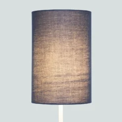 Clyde Navy Cylinder Shade - 16cm -Home Lighting 13139389 2344900551305154
