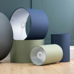 Clyde Navy Cylinder Shade - 16cm -Home Lighting 13139389 7184944148023216
