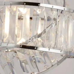 Dita 2 Band Chrome Table Lamp -Home Lighting 13157966 4284911166592301