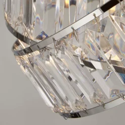 Dita 2 Band Chrome Floor Lamp -Home Lighting 13157967 8074911165017424