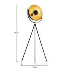Kennedy Black & Gold Floor Lamp 13 Kennedy Black & Gold Floor Lamp -Home Lighting 13191218 1904958577072654