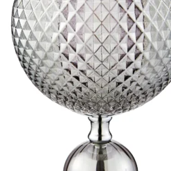 Safi Glass Table Lamp - Chrome Smoke 9 Safi Glass Table Lamp - Chrome Smoke -Home Lighting 13208315 1104896913061442