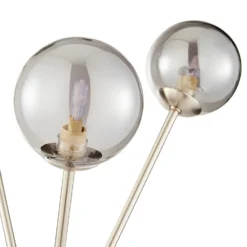 Orb 3 Light Floor Lamp - Nickel Smoke -Home Lighting 13208323 1524896913572048