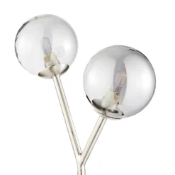 Orb 2 Light Table Lamp - Nickel Smoke 9 Orb 2 Light Table Lamp - Nickel Smoke -Home Lighting 13208328 2114896913554603