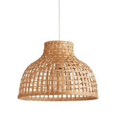 Belle Bamboo Woven Light Shade - Medium -Home Lighting 13222273 1604913785402155