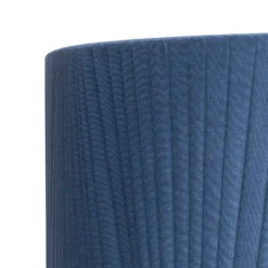 Raye Peacock Drum Pleated Silk Shade - 45cm -Home Lighting 13222476 1354901095948089