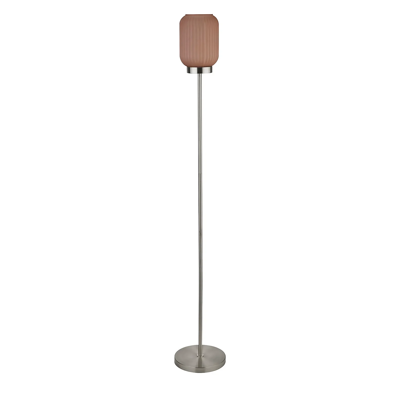 Pearl Frosted Floor Lamp - Rose 4 Pearl Frosted Floor Lamp - Rose - Image 4