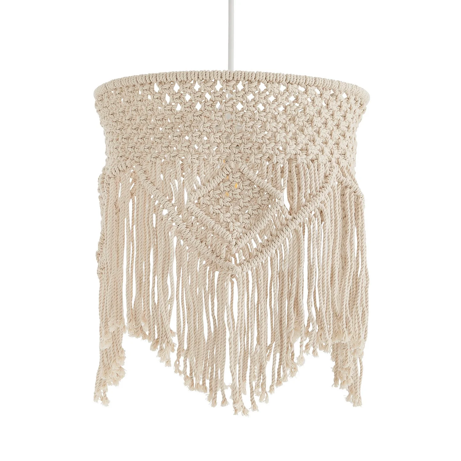 Macrame 35cm Easy Fit Light Shade 3 Macrame 35cm Easy Fit Light Shade - Image 3