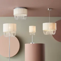 Bellano Table Lamp - White -Home Lighting 13525820 8205009394148890