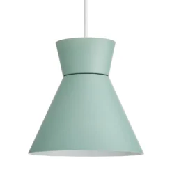 Tromso Nordic Metal Easy Fit Shade - Sage -Home Lighting 13529619 4074945396075212