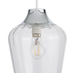 Adore Glass Easy Fit Shade - Clear -Home Lighting 13529629 1104945395658575