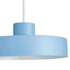 Oslo Nordic Metal Easy Fit Shade - Blue -Home Lighting 13529633 1444945395623196