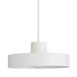 Oslo Nordic Metal Easy Fit Shade - White -Home Lighting 13529638 8074945396996347