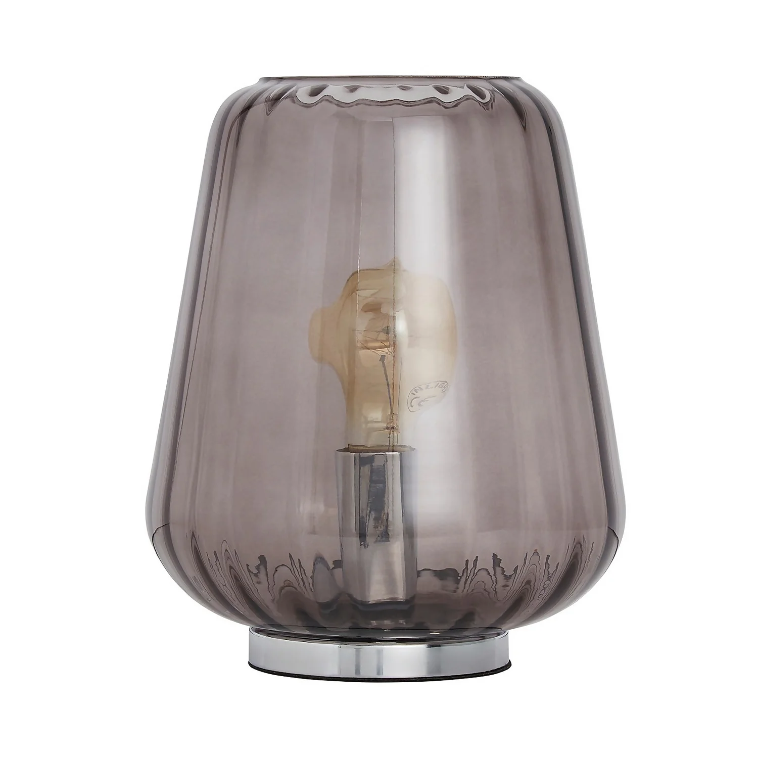 Adore Glass Table Lamp - Smoked 3 Adore Glass Table Lamp - Smoked - Image 3