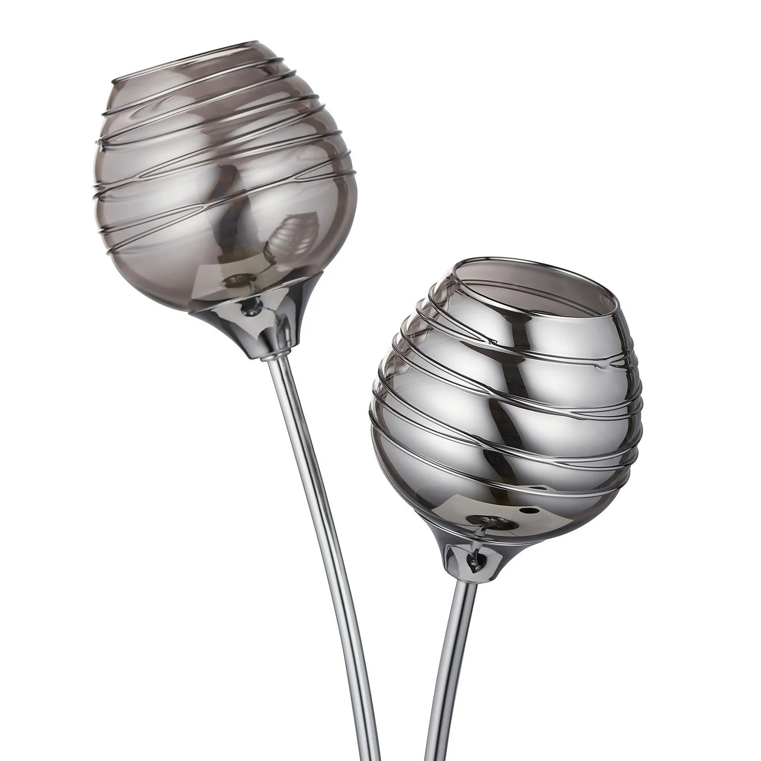 Marple Table Lamp - Chrome & Smoke 5 Marple Table Lamp - Chrome & Smoke - Image 5