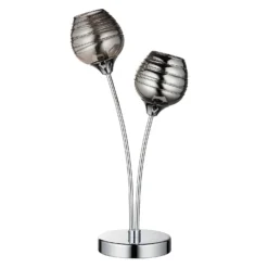 Marple Table Lamp - Chrome & Smoke 9 Marple Table Lamp - Chrome & Smoke -Home Lighting 13645373 7704956789274884