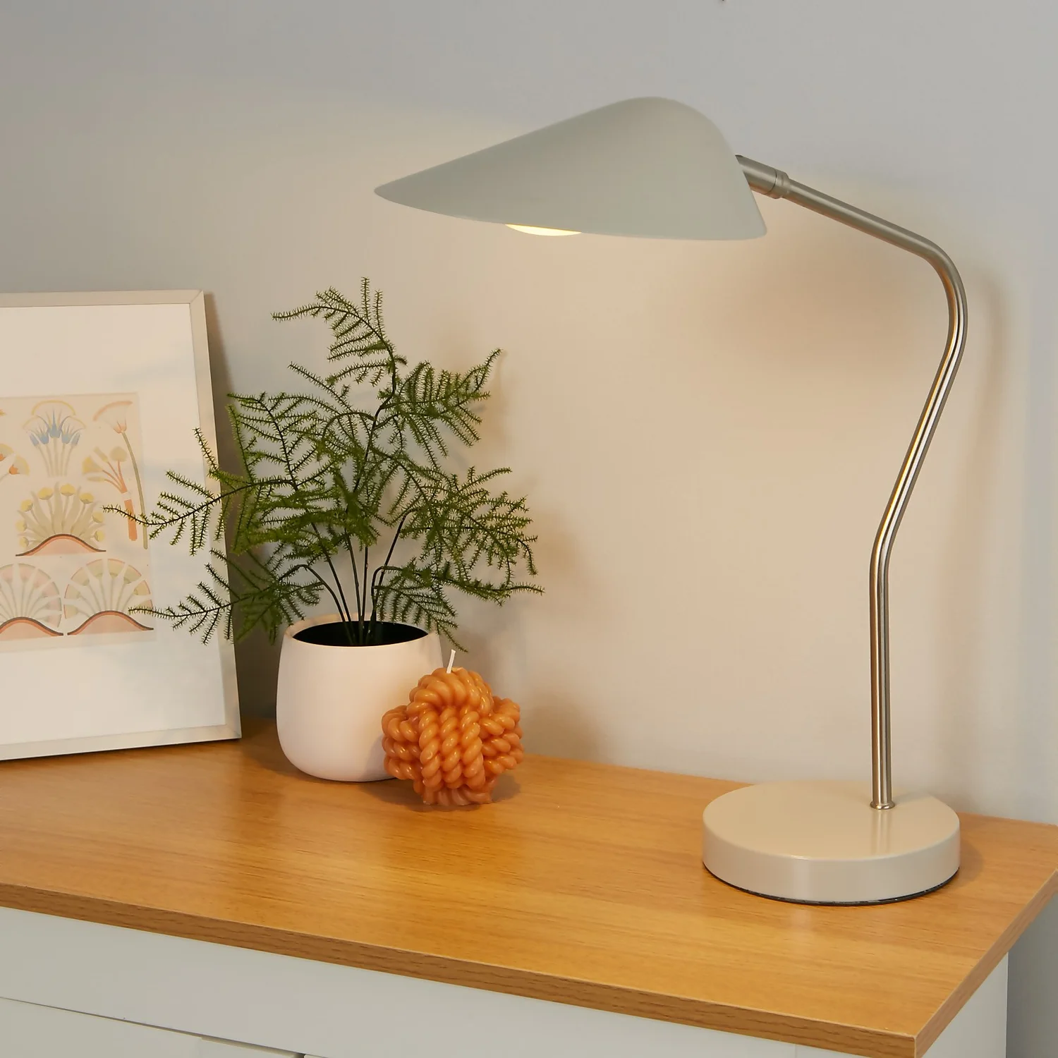 Laila Table Lamp - Stone 1 Laila Table Lamp - Stone