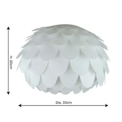 Daisy Easy Fit Shade - White 15 Daisy Easy Fit Shade - White -Home Lighting 13695773 1784959109452594