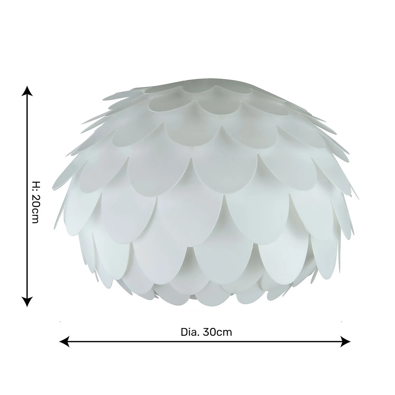 Daisy Easy Fit Shade - White 8 Daisy Easy Fit Shade - White - Image 8