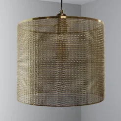 Amina Easy Fit Shade - Brass -Home Lighting 13695774 9414959109271172