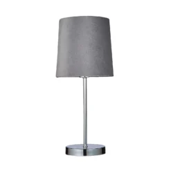 Paris Velvet Table Lamp - Grey 6 Paris Velvet Table Lamp - Grey -Home Lighting 13751359 1634969499107095