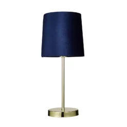 Paris Velvet Table Lamp - Navy 6 Paris Velvet Table Lamp - Navy -Home Lighting 13751360 1834969499106906