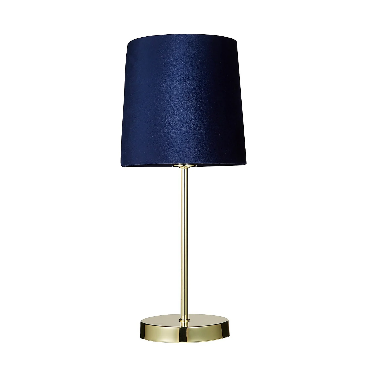 Paris Velvet Table Lamp - Navy 3 Paris Velvet Table Lamp - Navy - Image 3