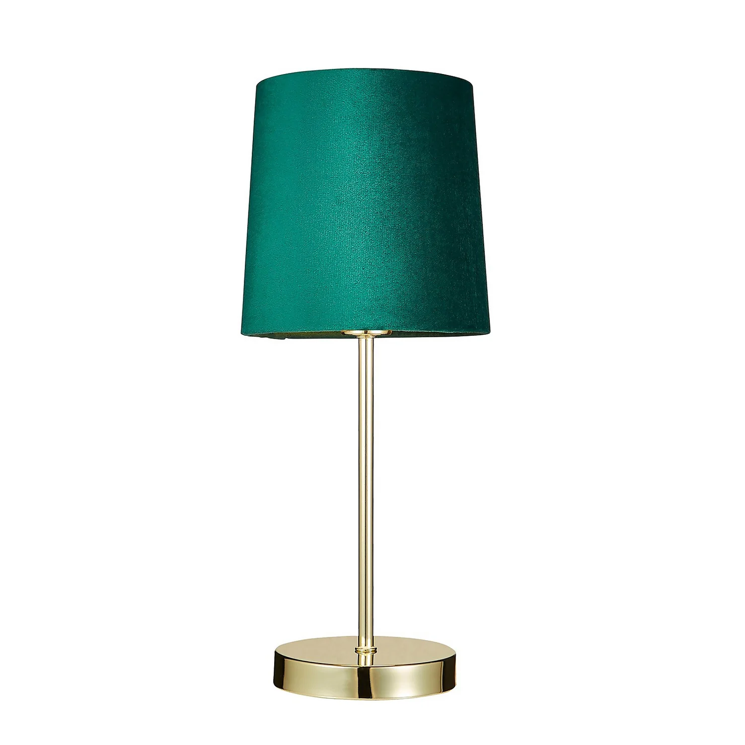 Paris Velvet Table Lamp - Emerald 2 Paris Velvet Table Lamp - Emerald - Image 2